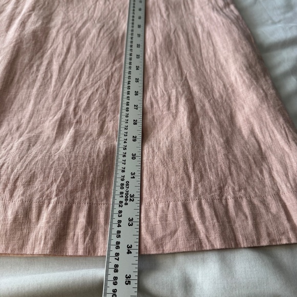 RW&Co. Women's Sleeveless LINEN Blend Mini Shift Dress Cottage Pink Size Medium - Picture 12 of 14